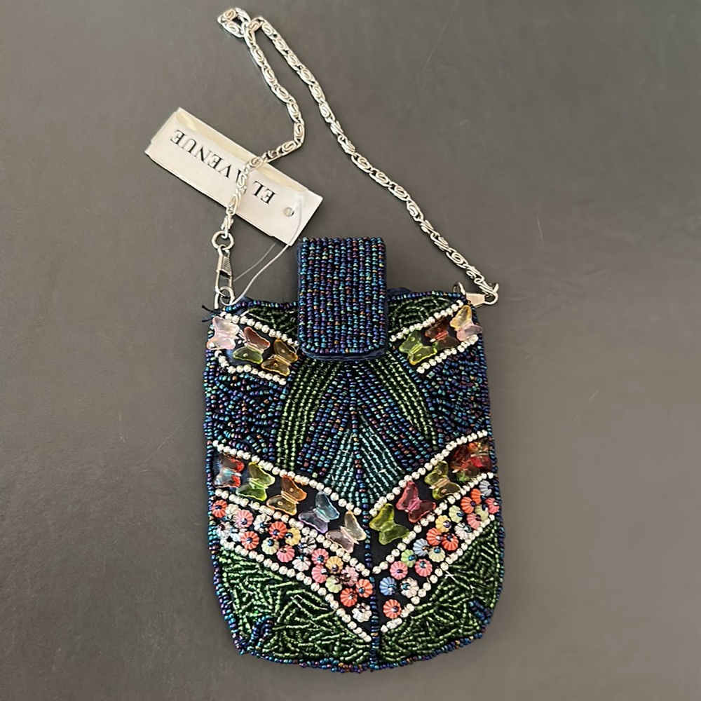 NWT beautiful Y2K beaded bag by El Avenue